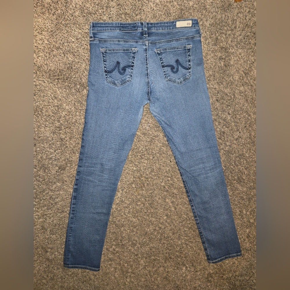 AG Adriano Goldschmeid Classic Blue Women's Jeans - Picture 2 of 12